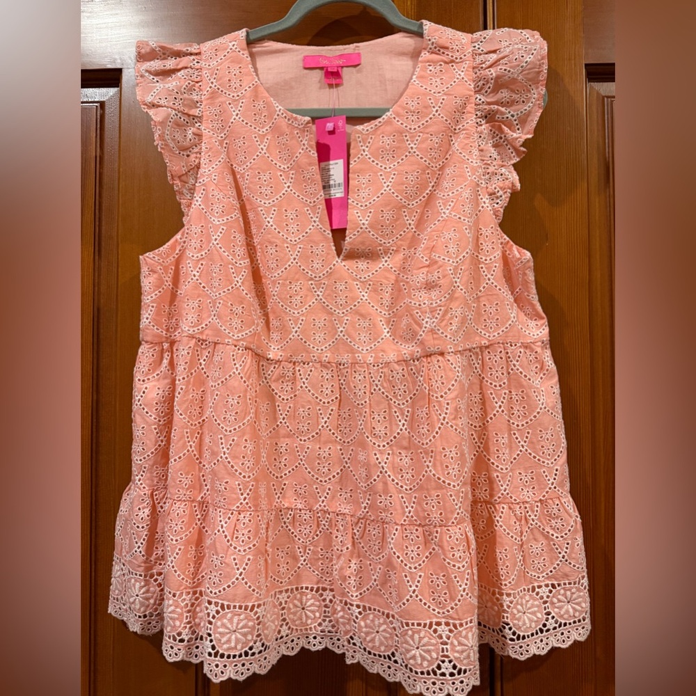 Lilly Pulitzer Keila Top Size 12 NWT